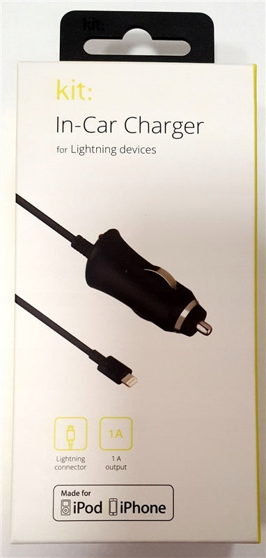 CAR CHARGER WITH IPHONE CABLE 5 6 7 8 X