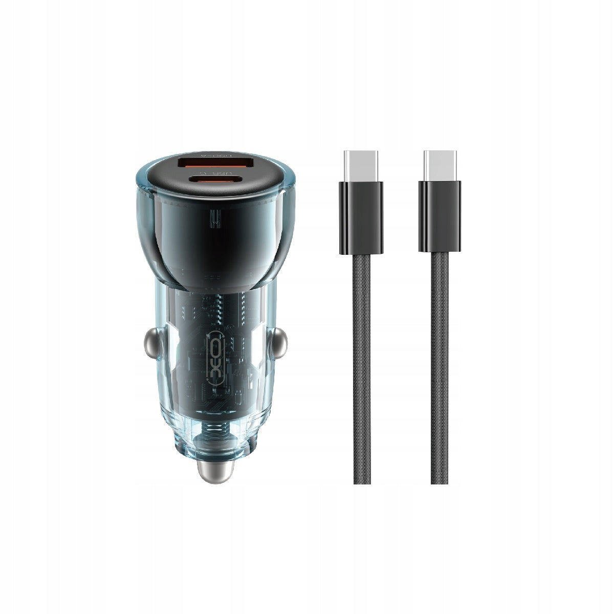 CAR CHARGER XO CC60 60W 3A CABLE TYPE-C STRONG FOR PHONE Manufacturer code GSM177856