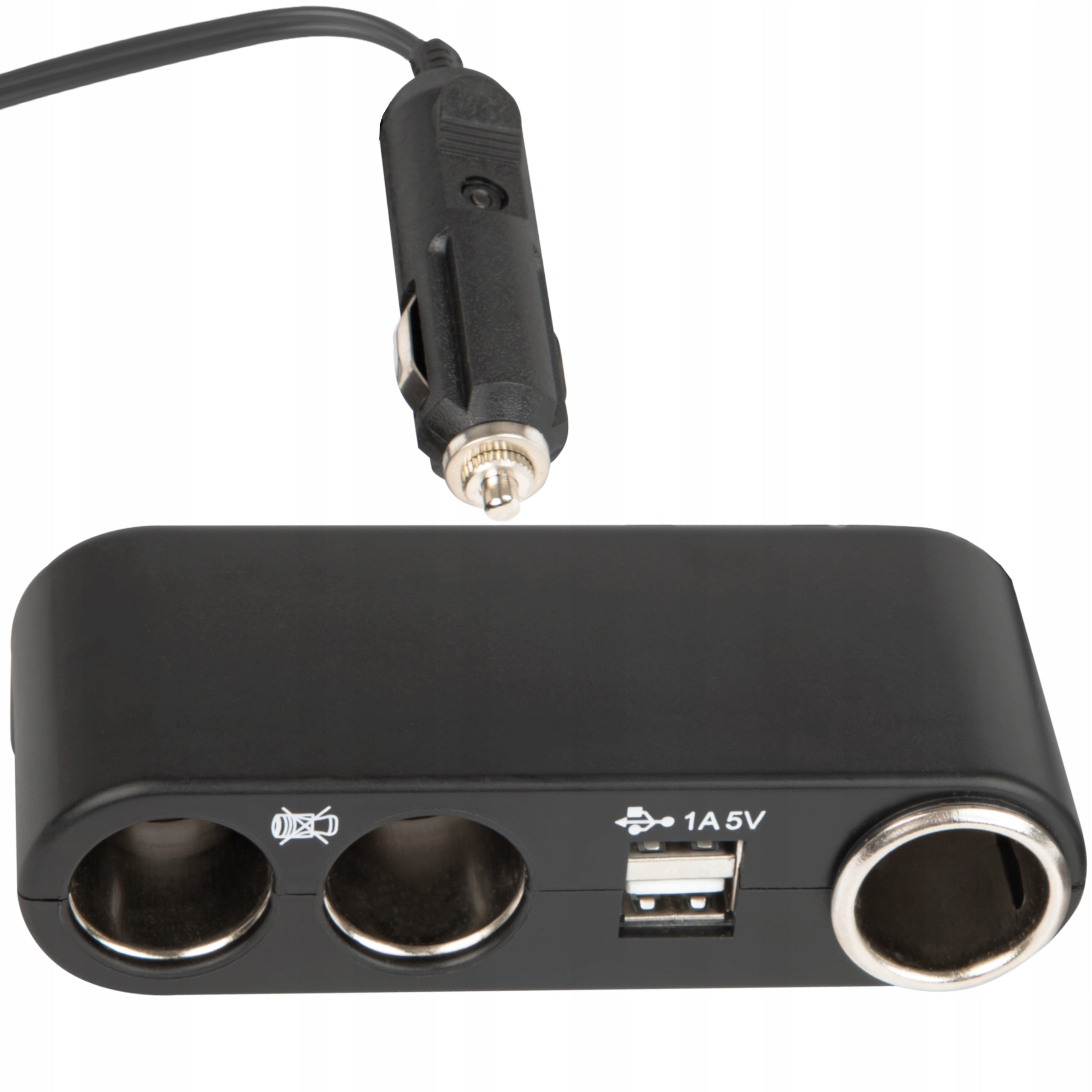 CAR CIGARETTE LIGHTER SPLITTER 3x SOCKETS 12V 24V 2x USB