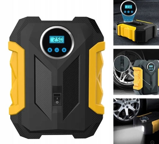 CAR COMPRESSOR Pump Compressor 12V LED LCD (ZR88) Model ZR88