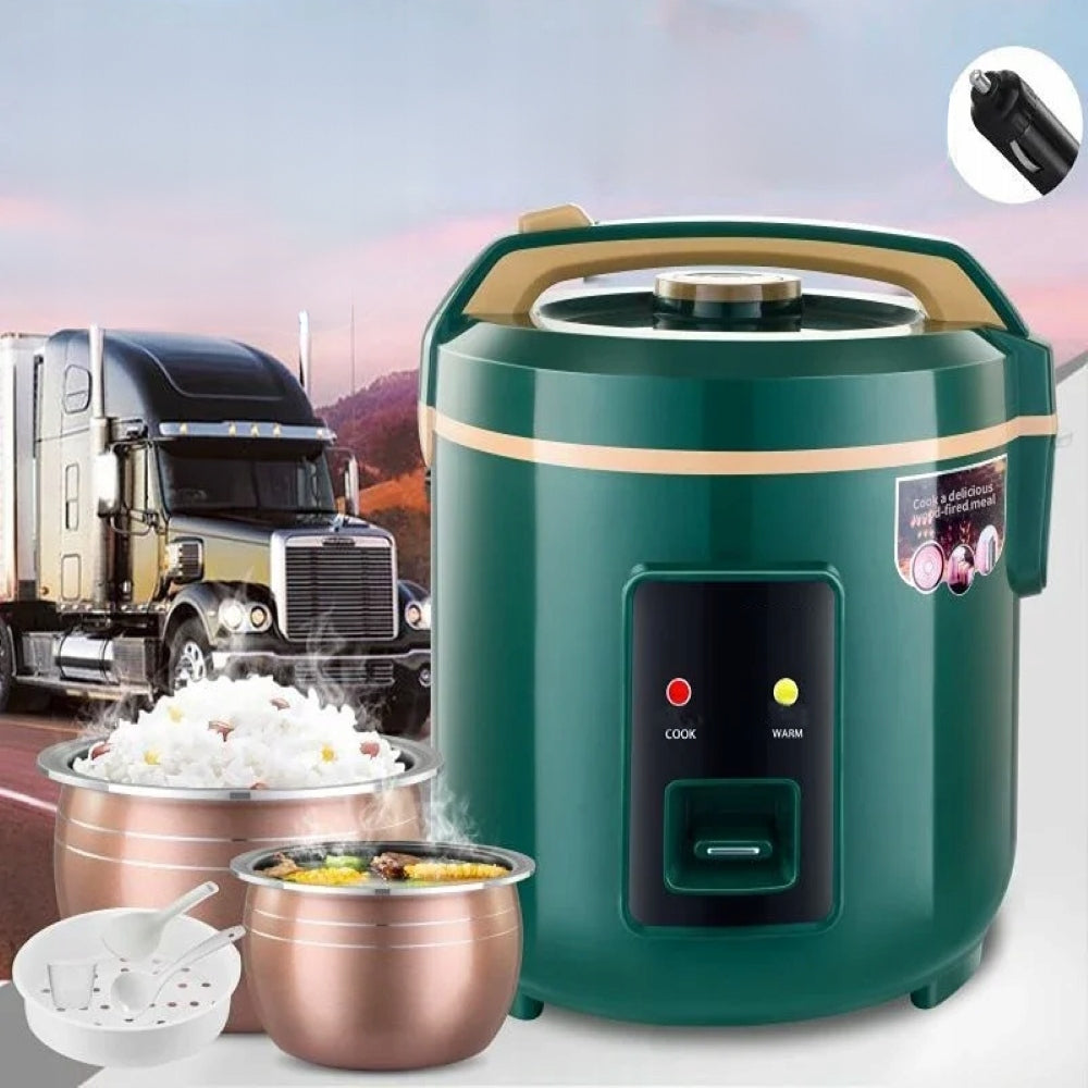 CAR COOKER TOURIST MINI RACE MULTICOOKER RICE COOKER 3L 24V 200W Manufacturer code KUCHENKA SAMOCHODOWA TURYSTYCZNA TIR BUS AUTO
