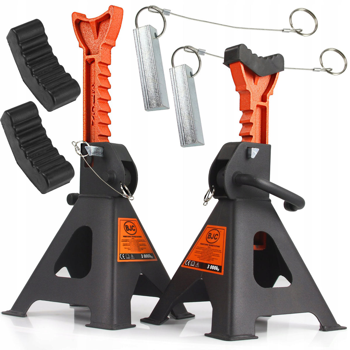 CAR CRADLES COASTERS WORKSHOP SUPPORTS 3T 2PCS ORIGINAL BJC