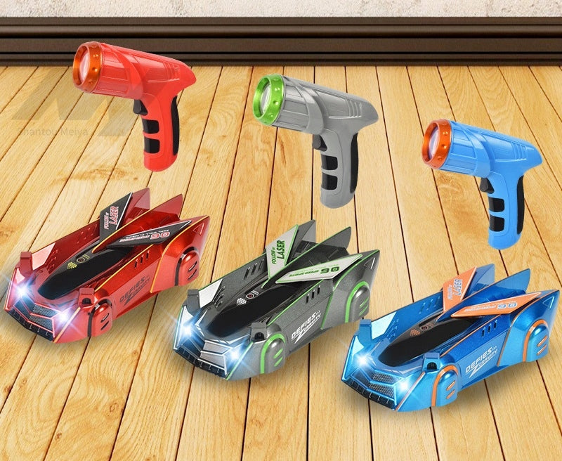 CAR DRIVING ON THE CEILING WALL REMOTE CONTROLLED CAR FOR REMOTE CONTROL LASER Brand click4TOYS