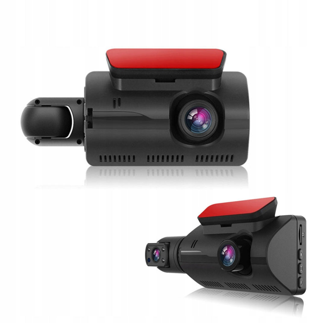 CAR DVR TWO CAMERAS FHD 360° Batteries included yes