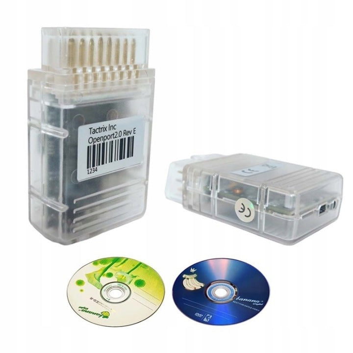 CAR ECU FLASH CONNECTOR OBD2 OBDII OPENPORT USB 2.0 Manufacturer code Tactrix Openport 2.0 ECU