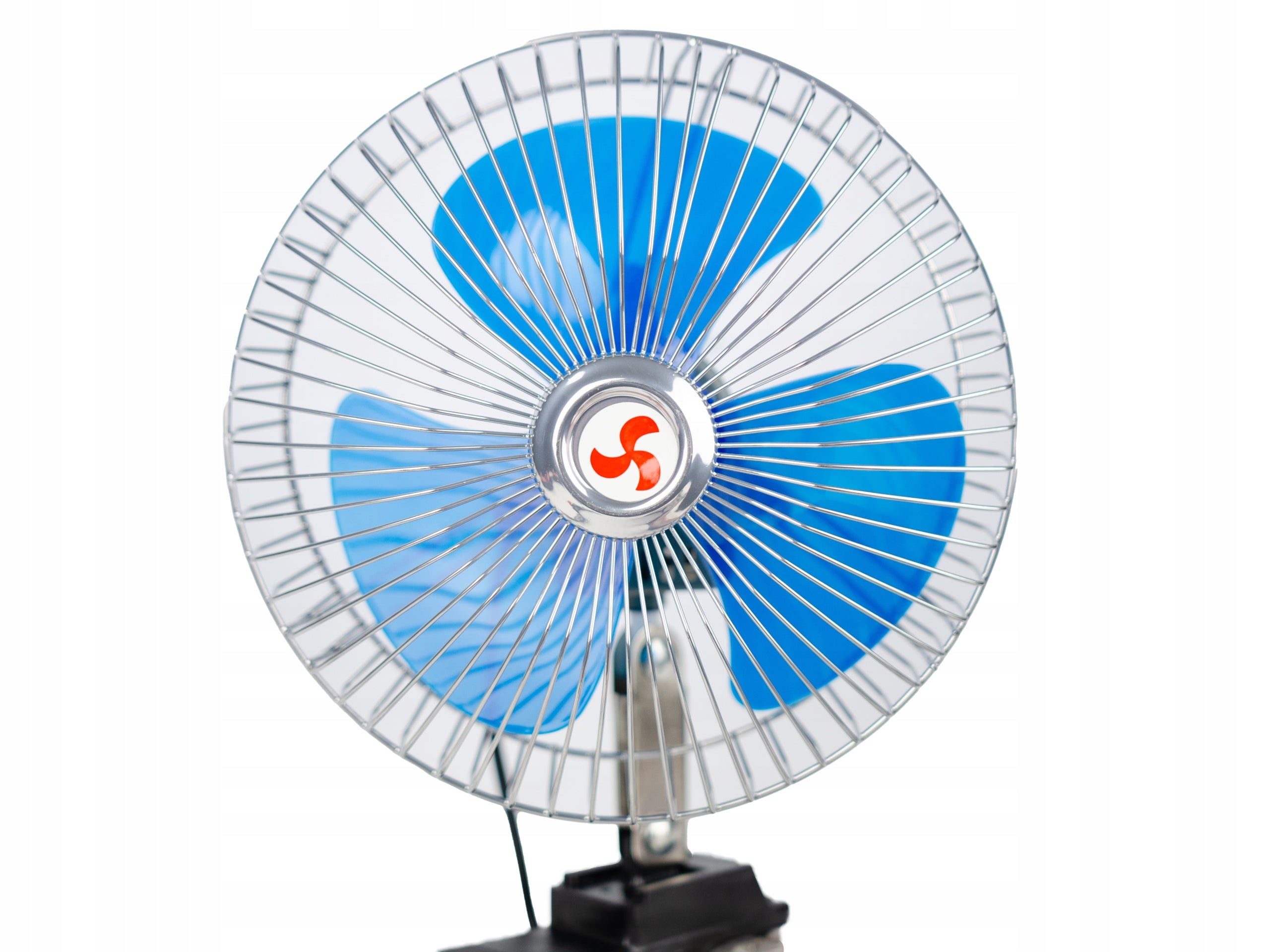 CAR FAN METAL 8" ROTATING CIGARETTE LIGHTER 12V Packaging status original