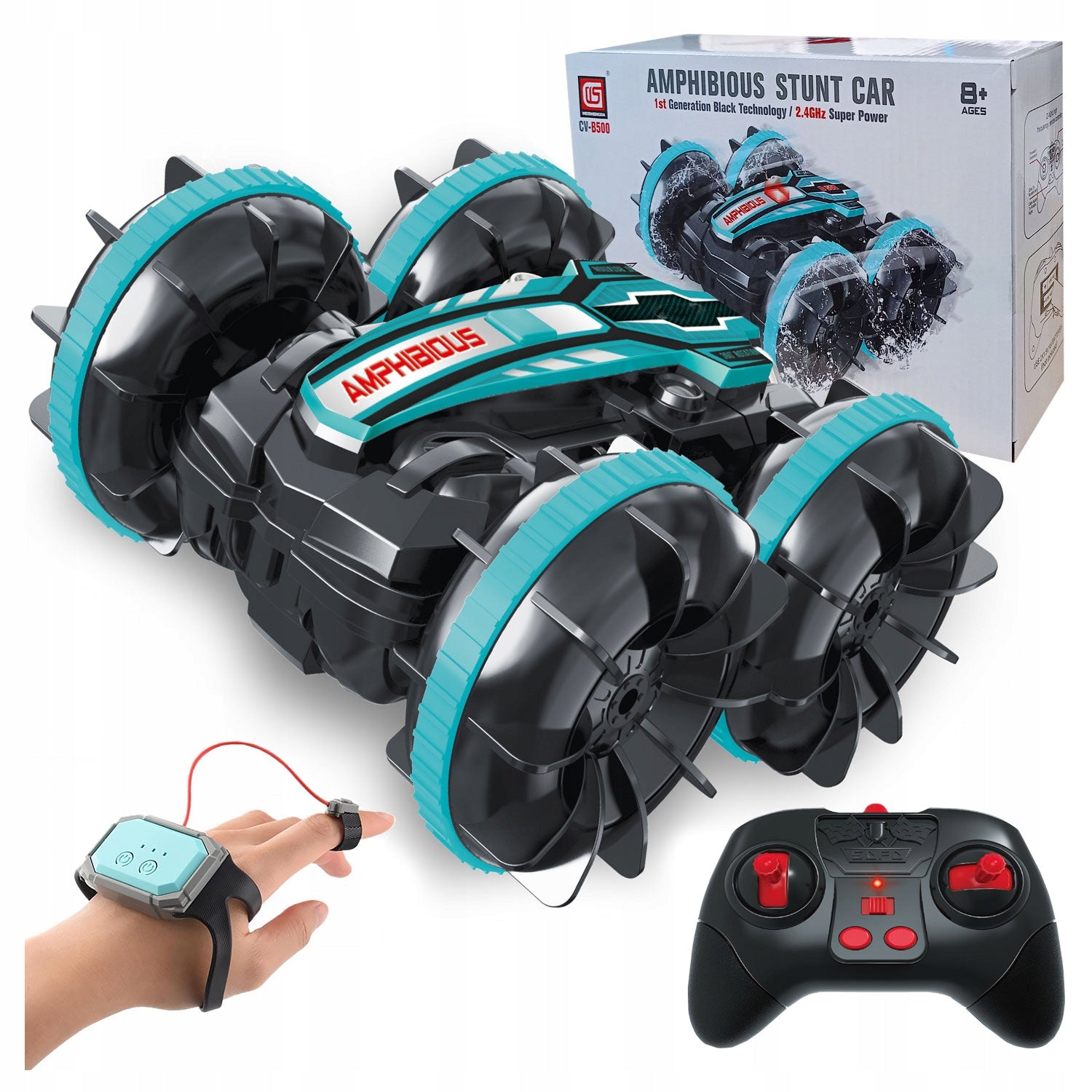 CAR FLOATING TWISTER DOUBLE-SIDED HAND GESTURE CONTROL REMOTE CONTROL BAND