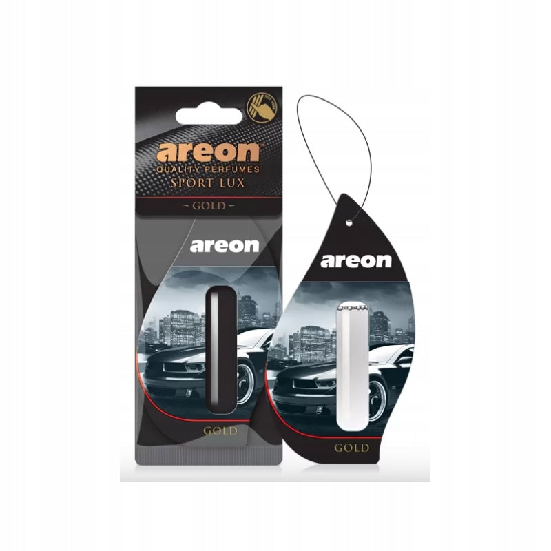 CAR FRAGRANCE AIR FRESHENER AREON SPORT LUX LIQUID 5ml GOLD EAN (GTIN) 3800034963619