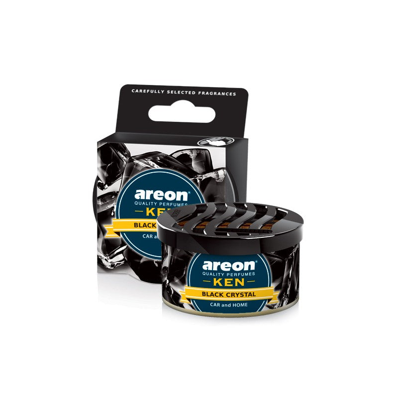 CAR FRAGRANCE AIR FRESHENER IN CAN AREON KEN BLACK CRYSTAL EAN (GTIN) 3800034964395