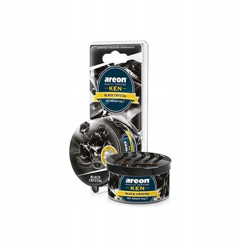 CAR FRAGRANCE AIR FRESHENER IN CAN AREON KEN BLACK CRYSTAL
