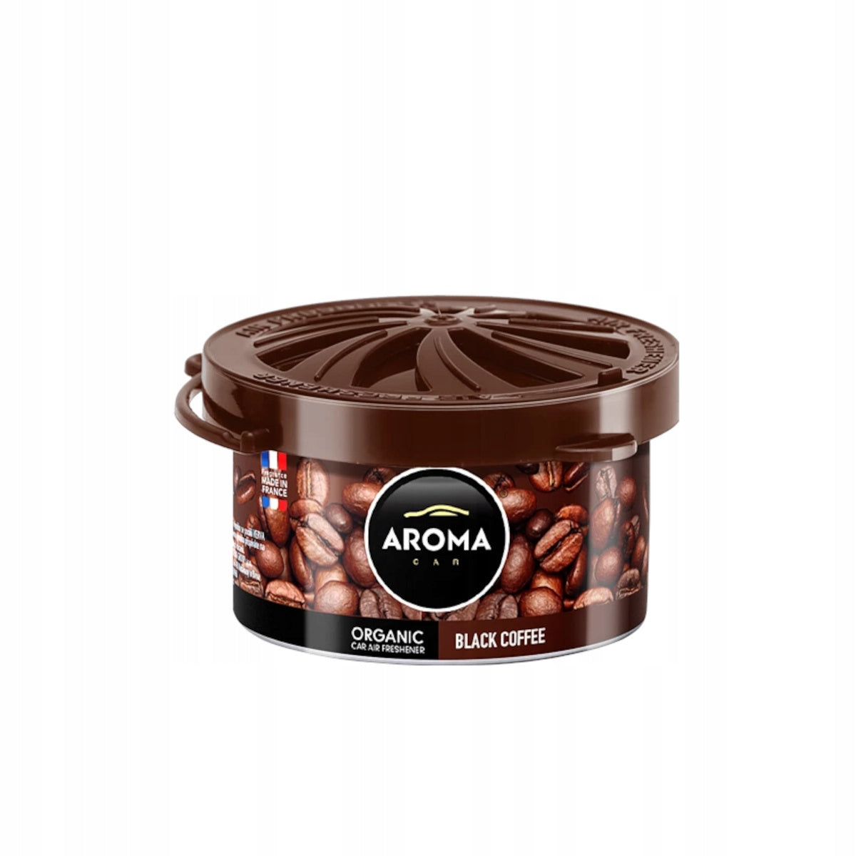 CAR FRAGRANCE CAN AROMA CAR ORGANIC COFFEE Packaging status original