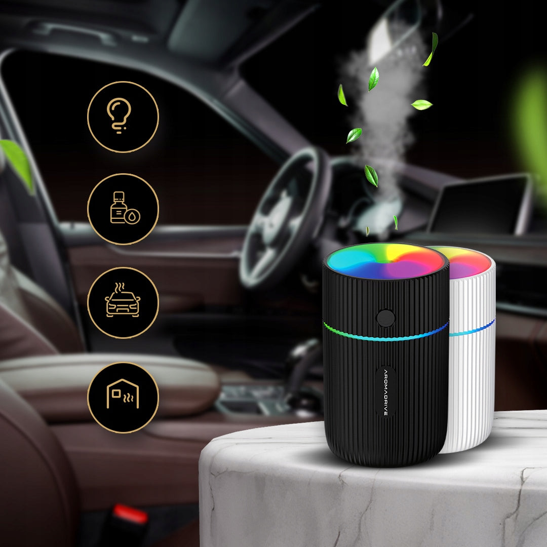 CAR FRAGRANCE DIFFUSER CAR LED Scent Humidifier + OIL | GIFT Manufacturer's catalog number Classic Air
