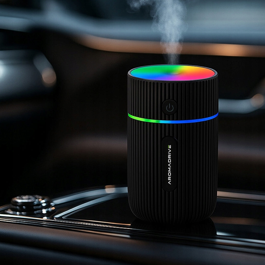 CAR FRAGRANCE DIFFUSER CAR LED Scent Humidifier + OIL | GIFT Packaging status original