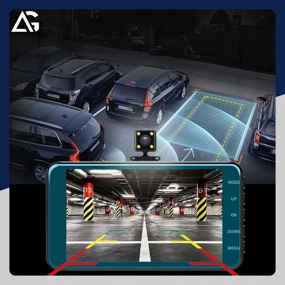 CAR FRONT CAMERA CAR VIDEO RECORDER + REVERSING CAMERA Brand LOGIT