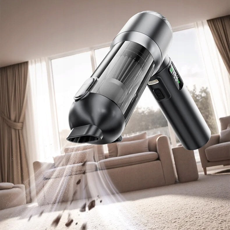 CAR HANDHELD VACUUM CLEANER 250W 20000PA BLOWER 2IN1 BATTERY 6000MAH Dust container volume 0.4 l