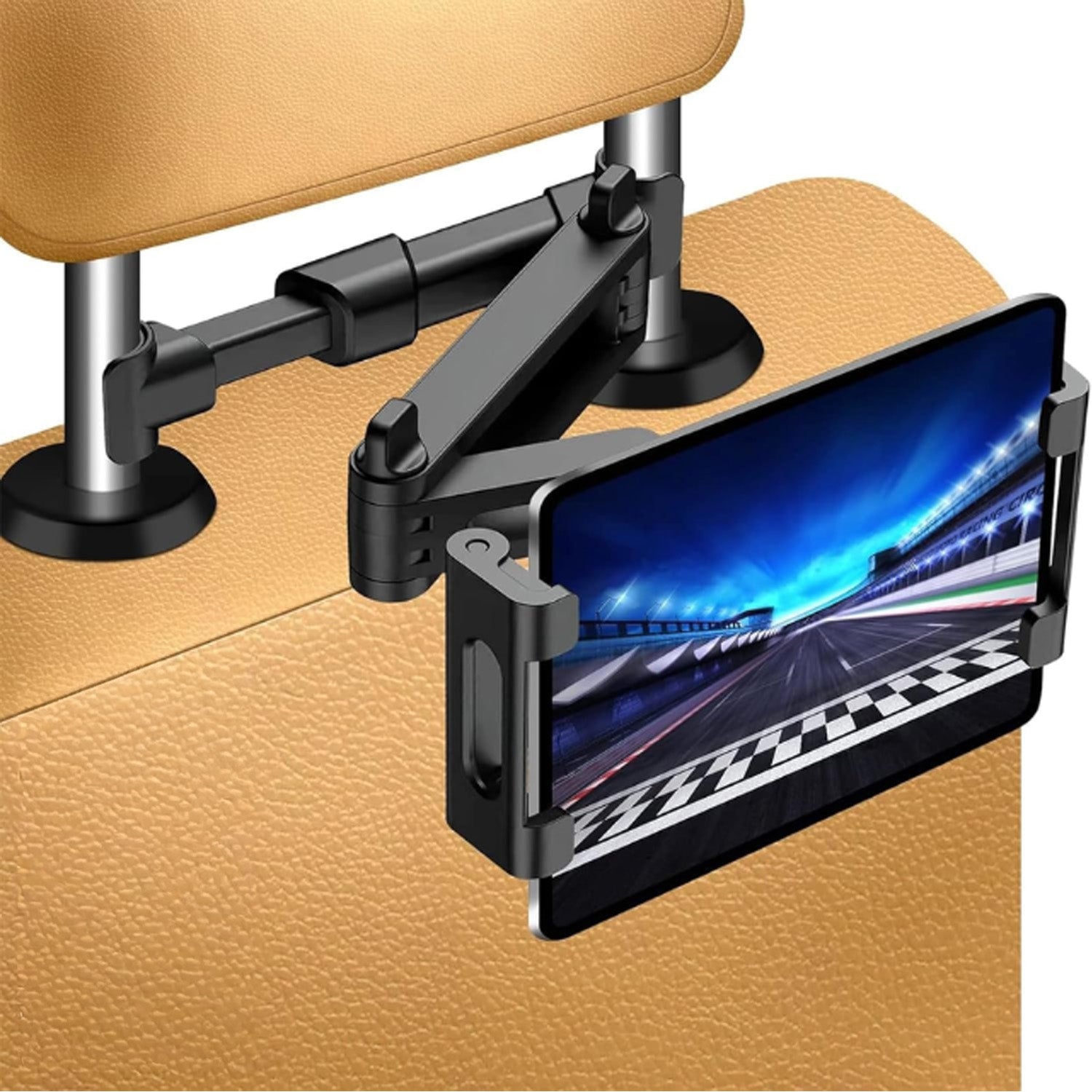 CAR HOLDER FLEXIBLE ADJUSTABLE FOR PHONE TABLET HEADREST