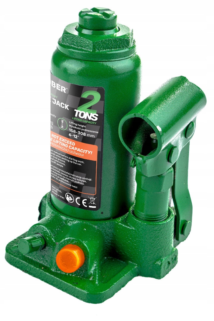 CAR HYDRAULIC BOLLARD LIFTER 158-308 MM 2 TONS JACK STRONG Brand Wuber