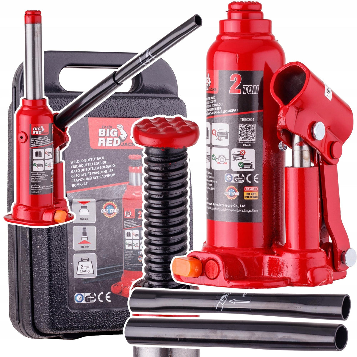 CAR HYDRAULIC POST LIFT 2 TONS 316mm SUITCASE 2000KG