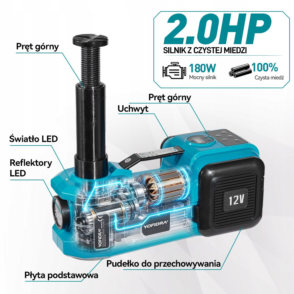 CAR JACK 5T LOW PROFILE POINT+IMPACT WRENCH Manufacturer code sku007835_2