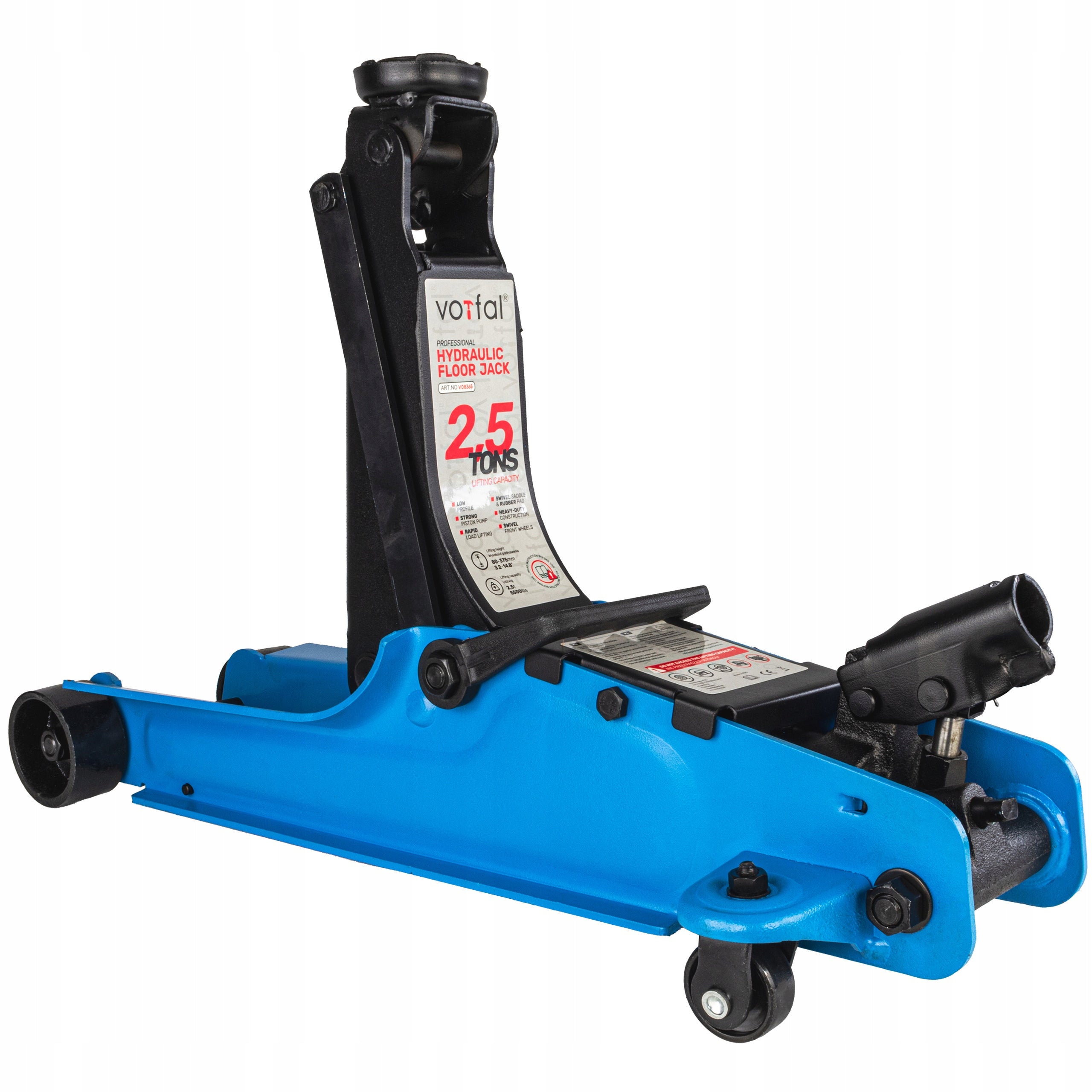 CAR JACK FROG JACK 2,5T + LOW PROFILE POINT SUITCASE Brand Vorfal