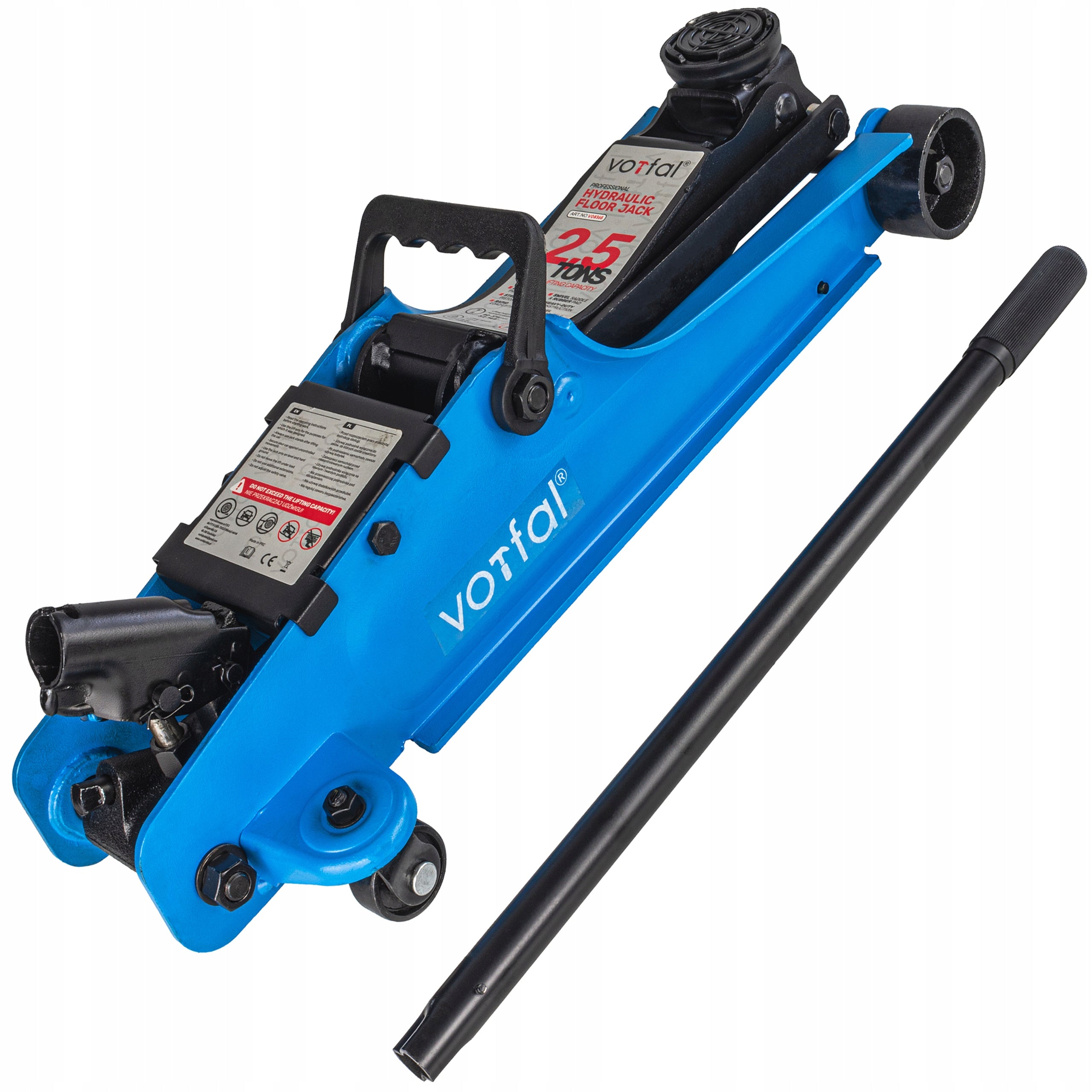CAR JACK FROG JACK 2,5T + LOW PROFILE POINT SUITCASE Manufacturer code V08365