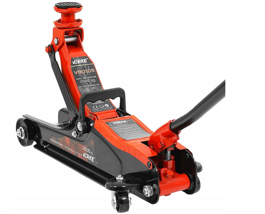 CAR JACK HYDRAULIC JACK FROG LOW PROFILE LOW 2,5T Brand Verke