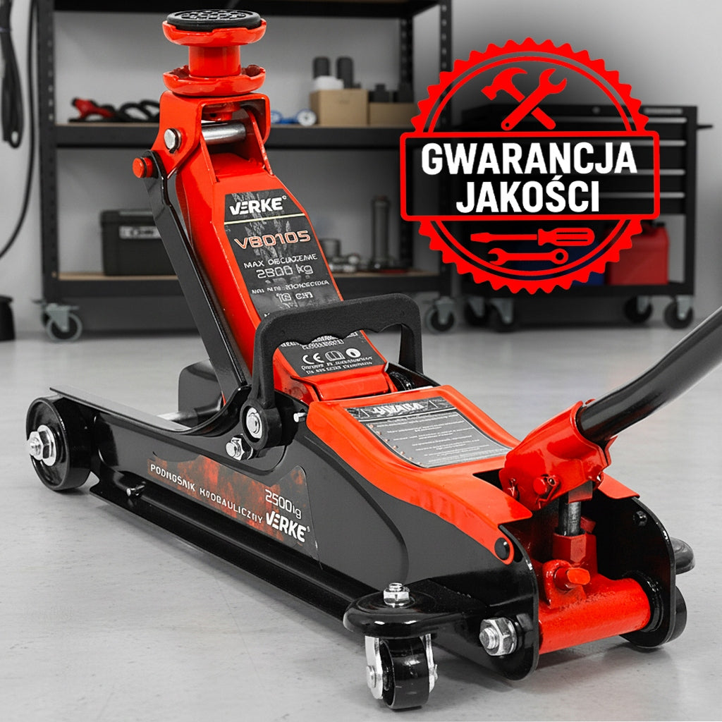 CAR JACK HYDRAULIC JACK FROG LOW PROFILE LOW 2,5T Brand Verke