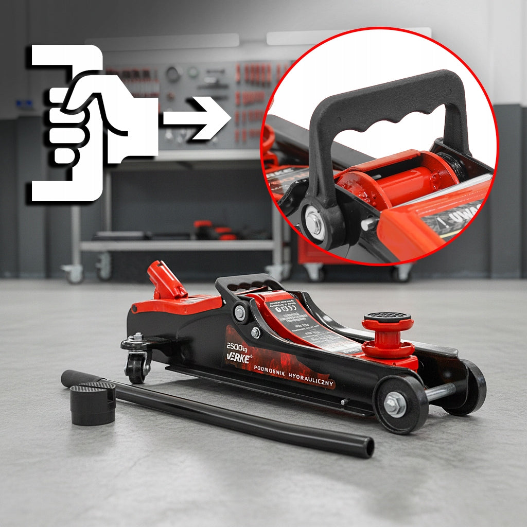 CAR JACK HYDRAULIC JACK FROG LOW PROFILE LOW 2,5T Manufacturer code V80105