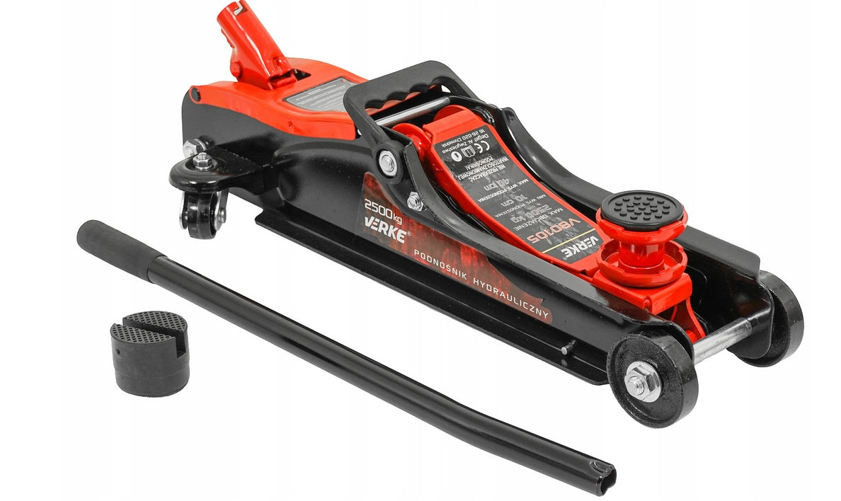 CAR JACK HYDRAULIC JACK FROG LOW PROFILE LOW 2,5T Product weight with unit packaging 11 kg