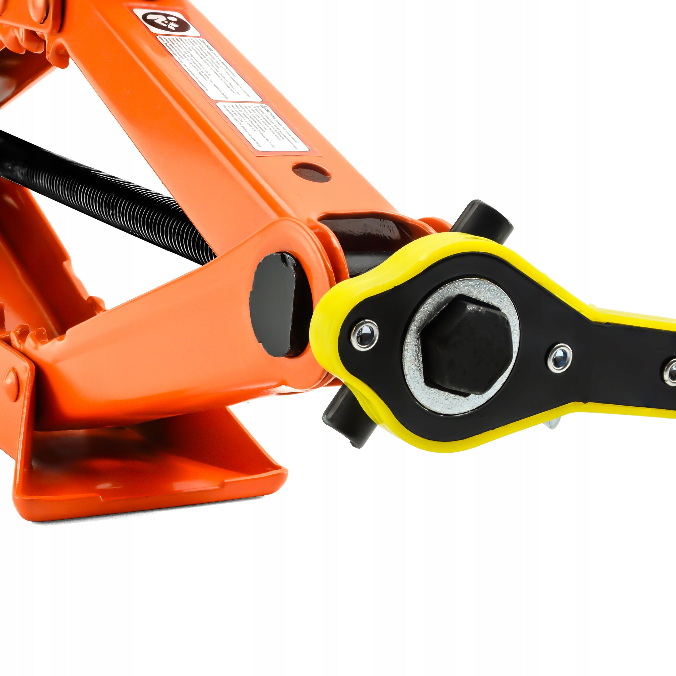 CAR JACK TRAPEZOIDAL JACK 2,5T 100-415 WHEEL WRENCH COVER Minimum lifting height 100 mm