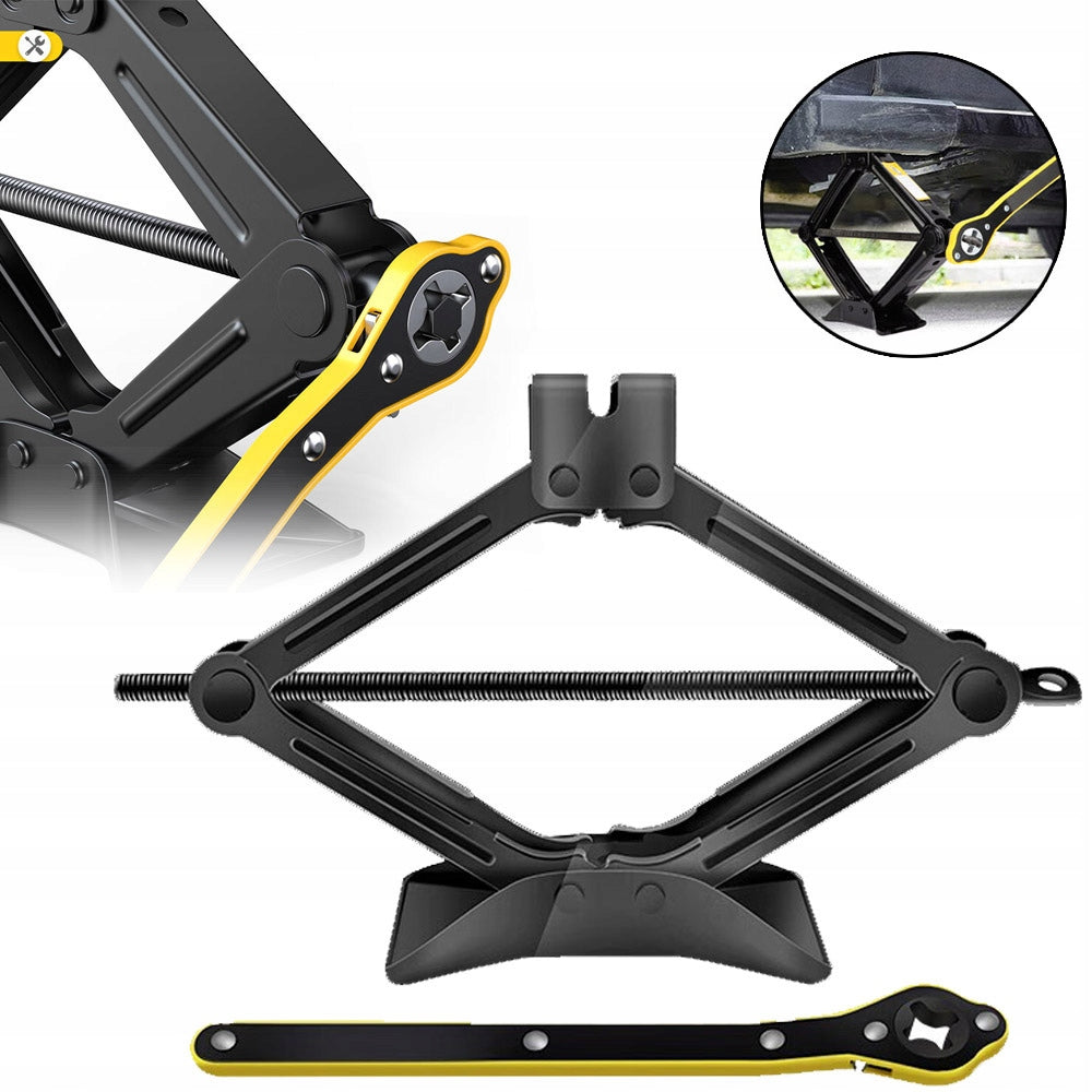 CAR JACK TRAPEZOIDAL JACK KEY 2,5 T FOR WHEELS FROG TRAPEZOID