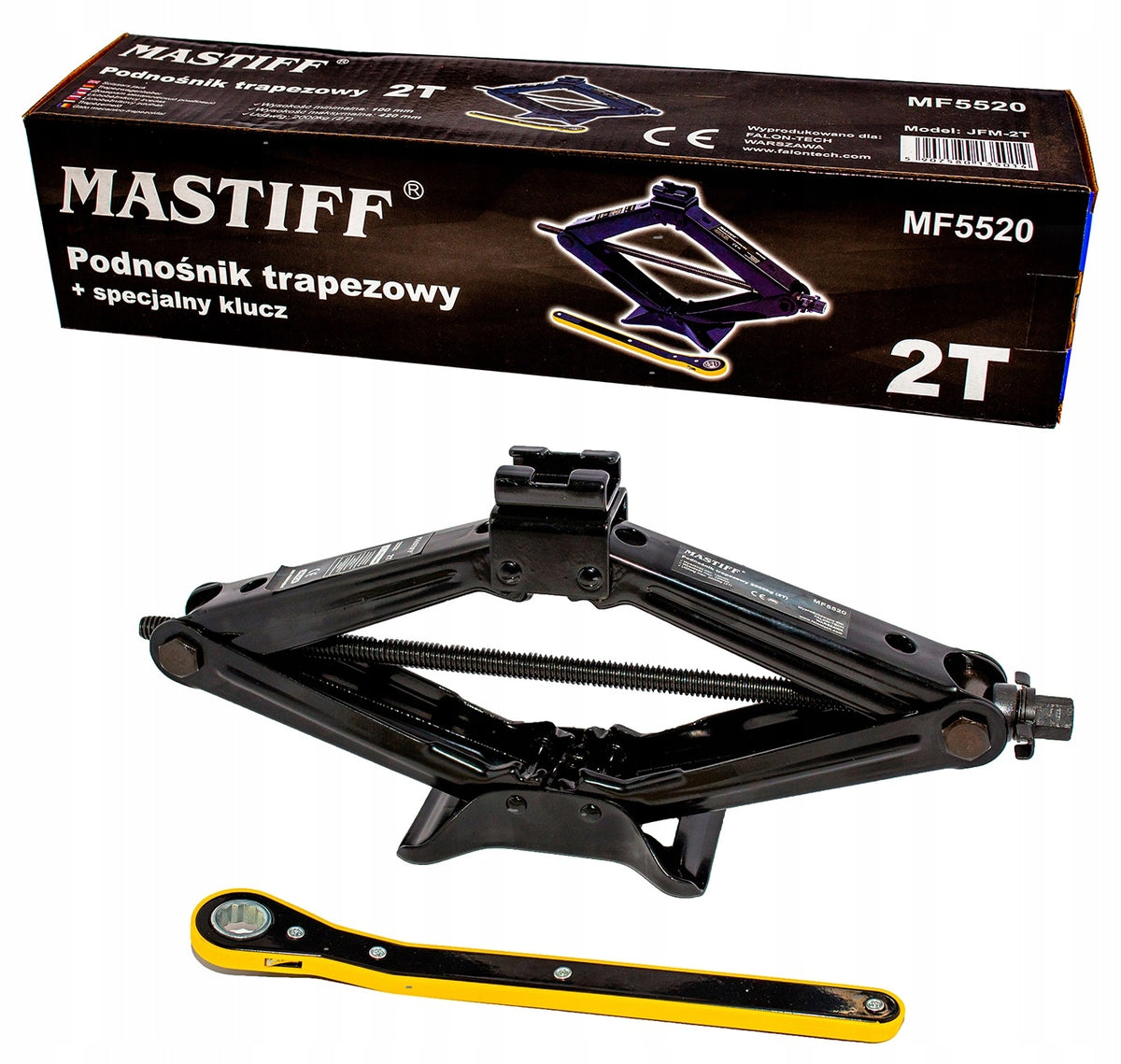 CAR JACK TRAPEZOIDAL JACK KEY 2T