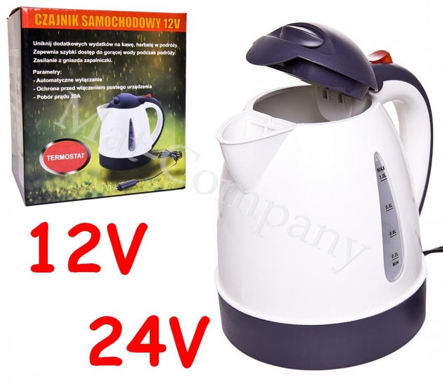 CAR KETTLE 12V / 24V 130W HOB EAN (GTIN) 5903999717001