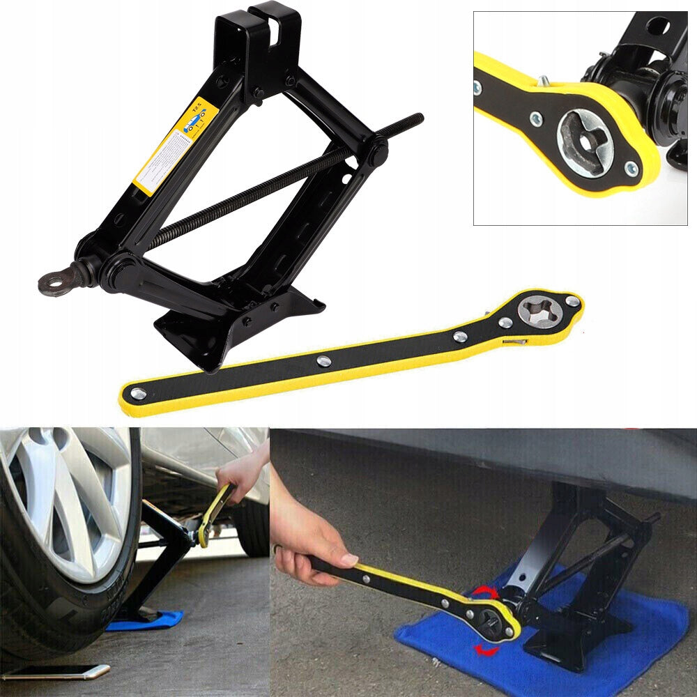 CAR LIFT 2,5T - TRAPEZOIDAL JACK FOR WHEELS 2500 KG Product weight with unit packaging 2.122 kg