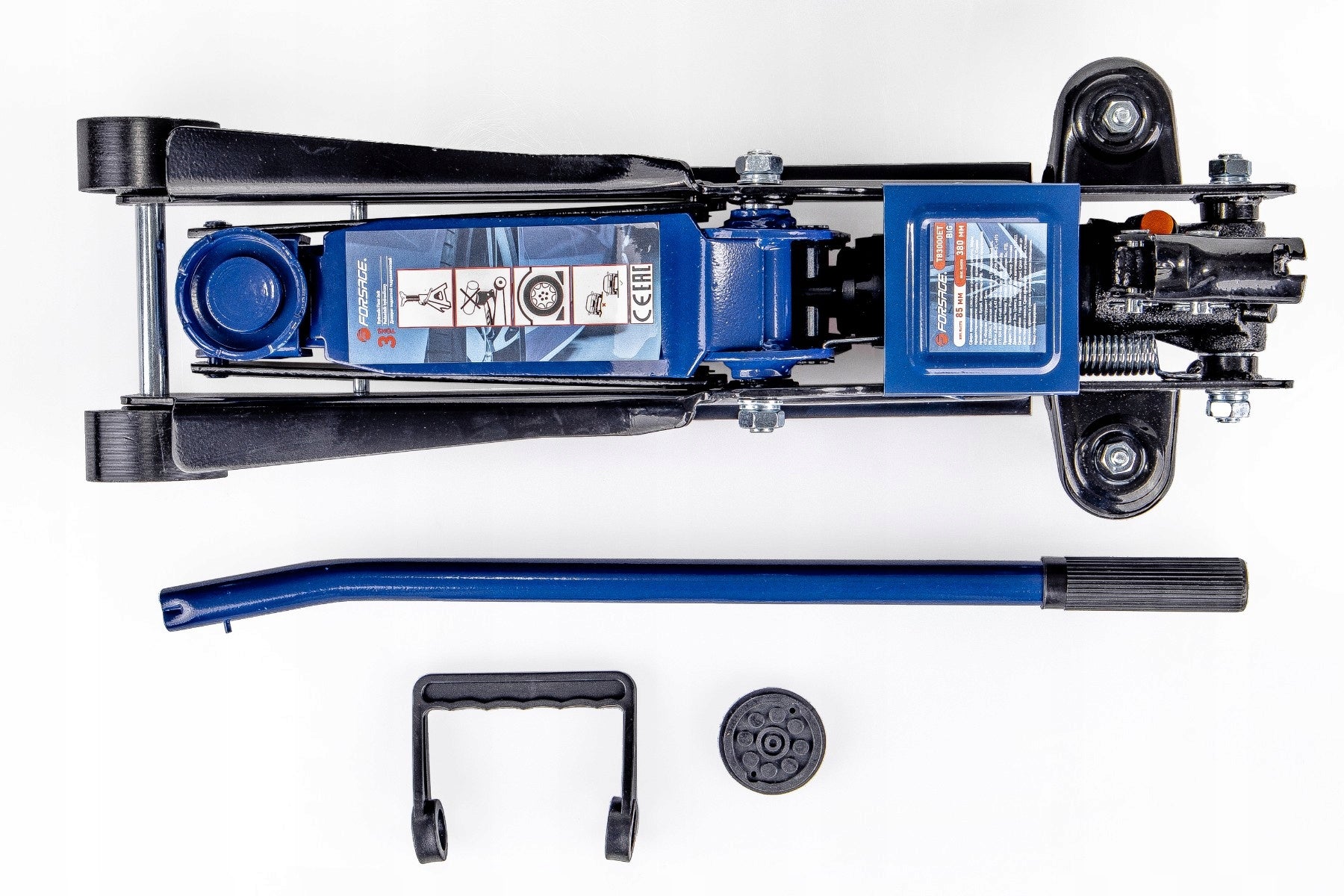CAR LIFT 3 TONS LOW PROFILE JACK 85-380MM FROG Manufacturer code RF-T83000ET