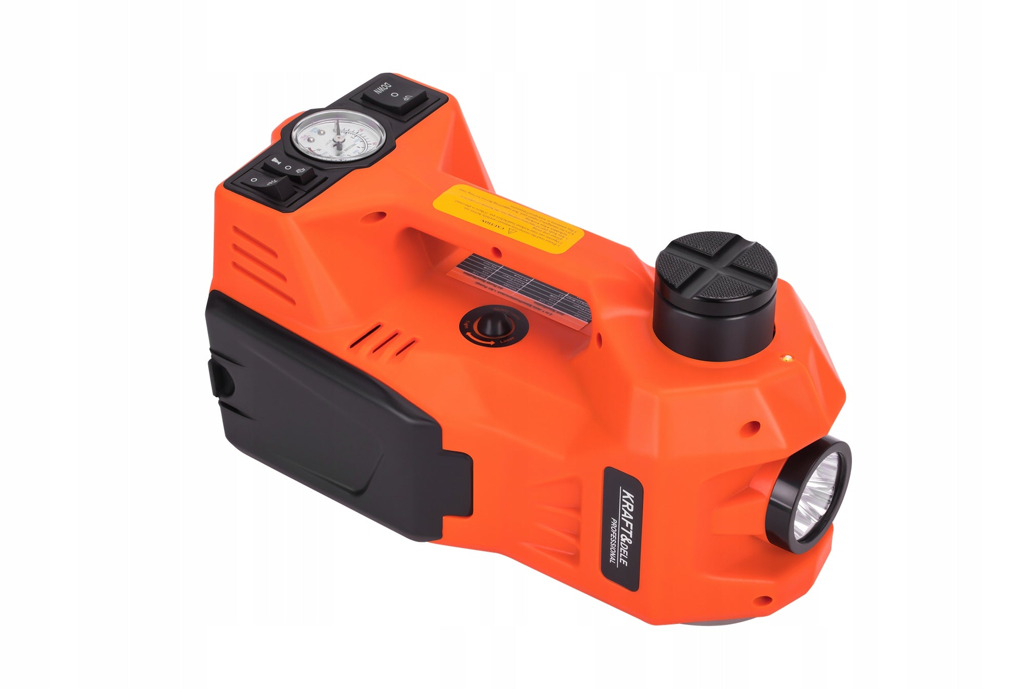CAR LIFT 5T ELECTRIC 150W 155-450mm COMPRESSOR FLASHLIGHT 5in1 Manufacturer code KD1367