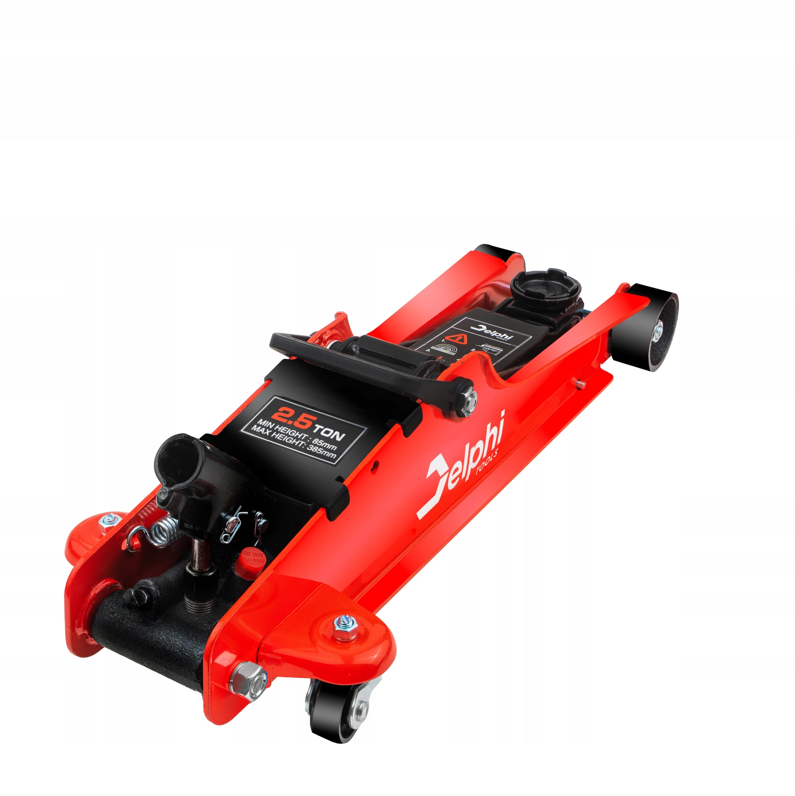 CAR LIFT FROG HYDRAULIC JACK LOW PROFILE 2,5T RUBBER Maximum lifting height 385 mm