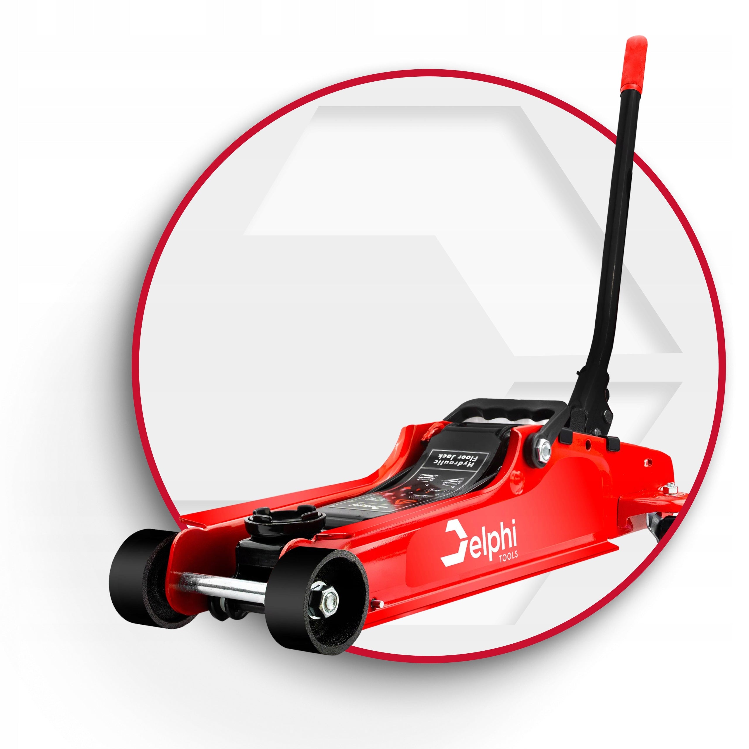 CAR LIFT FROG HYDRAULIC JACK LOW PROFILE 2,5T RUBBER Product weight with unit packaging 13 kg
