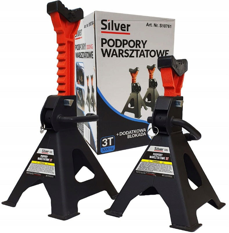 CAR LIFT FROG JACK LOW PROFILE 2,5T + SUPPORTS 3T 2PCS Brand no brand