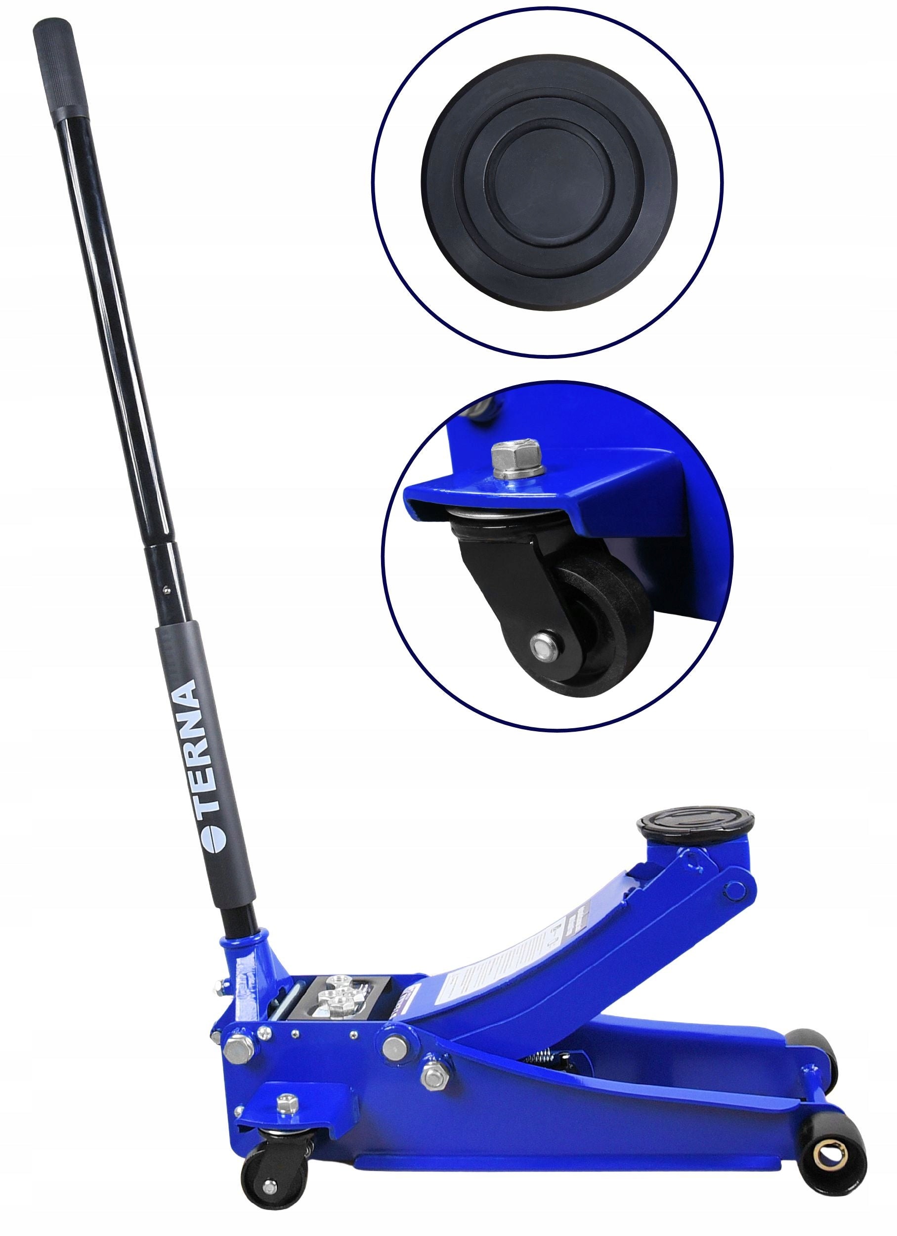 CAR LIFT FROG JACK LOW PROFILE 3T 75-505 MM TERNA Manufacturer code TER32515