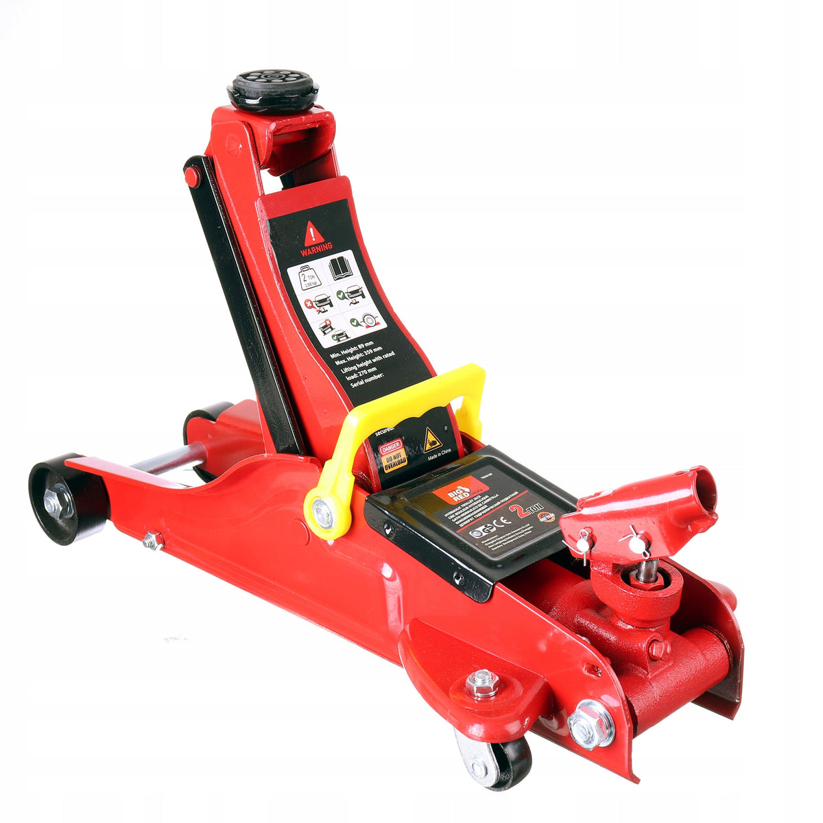 CAR LIFT HYDRAULIC FROG 2T LOW PROFILE 89-359 MM PROFI Product weight with unit packaging 14 kg