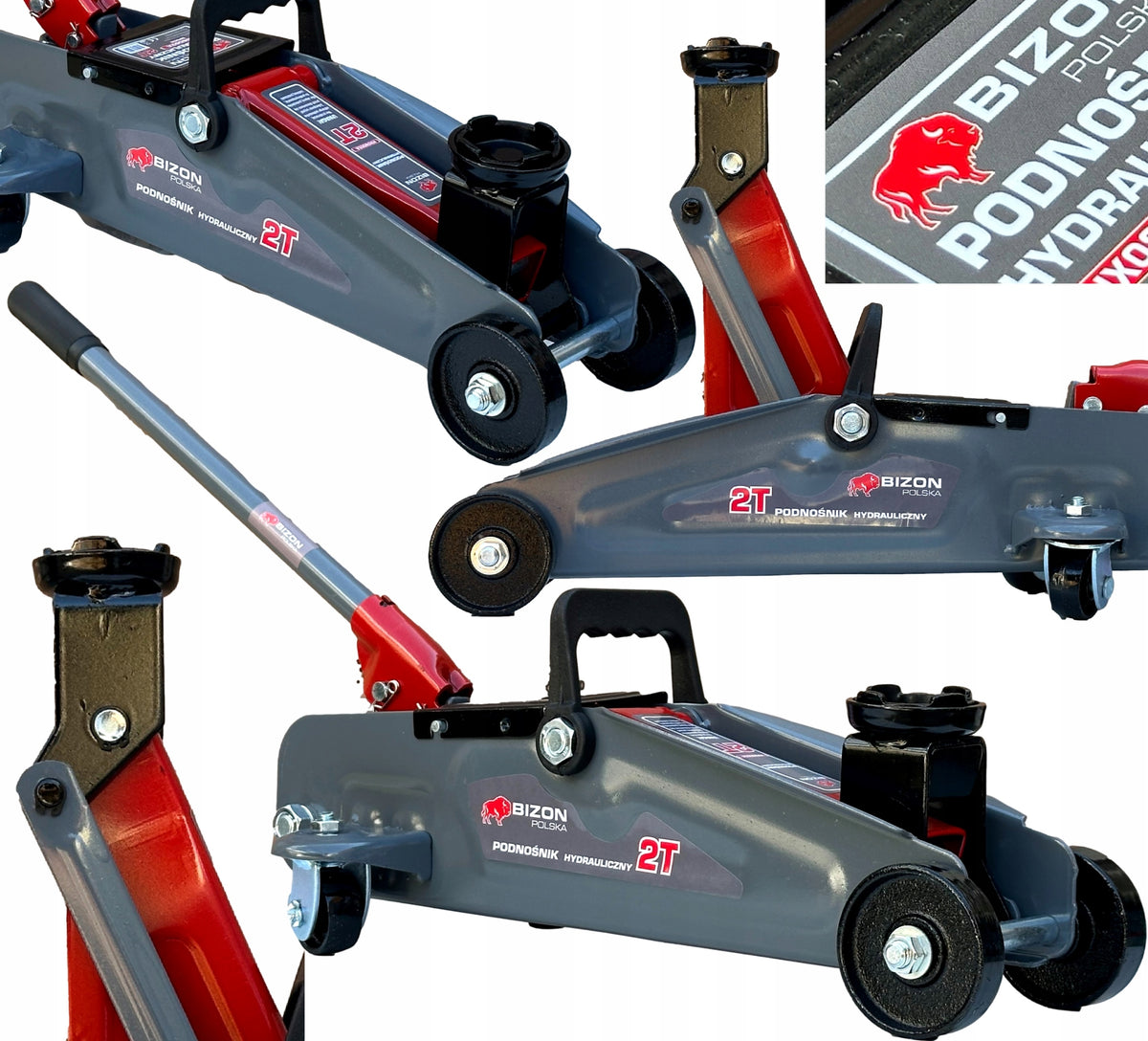 CAR LIFT HYDRAULIC FROG JACK 2000KG 2T 135-335MM BISON