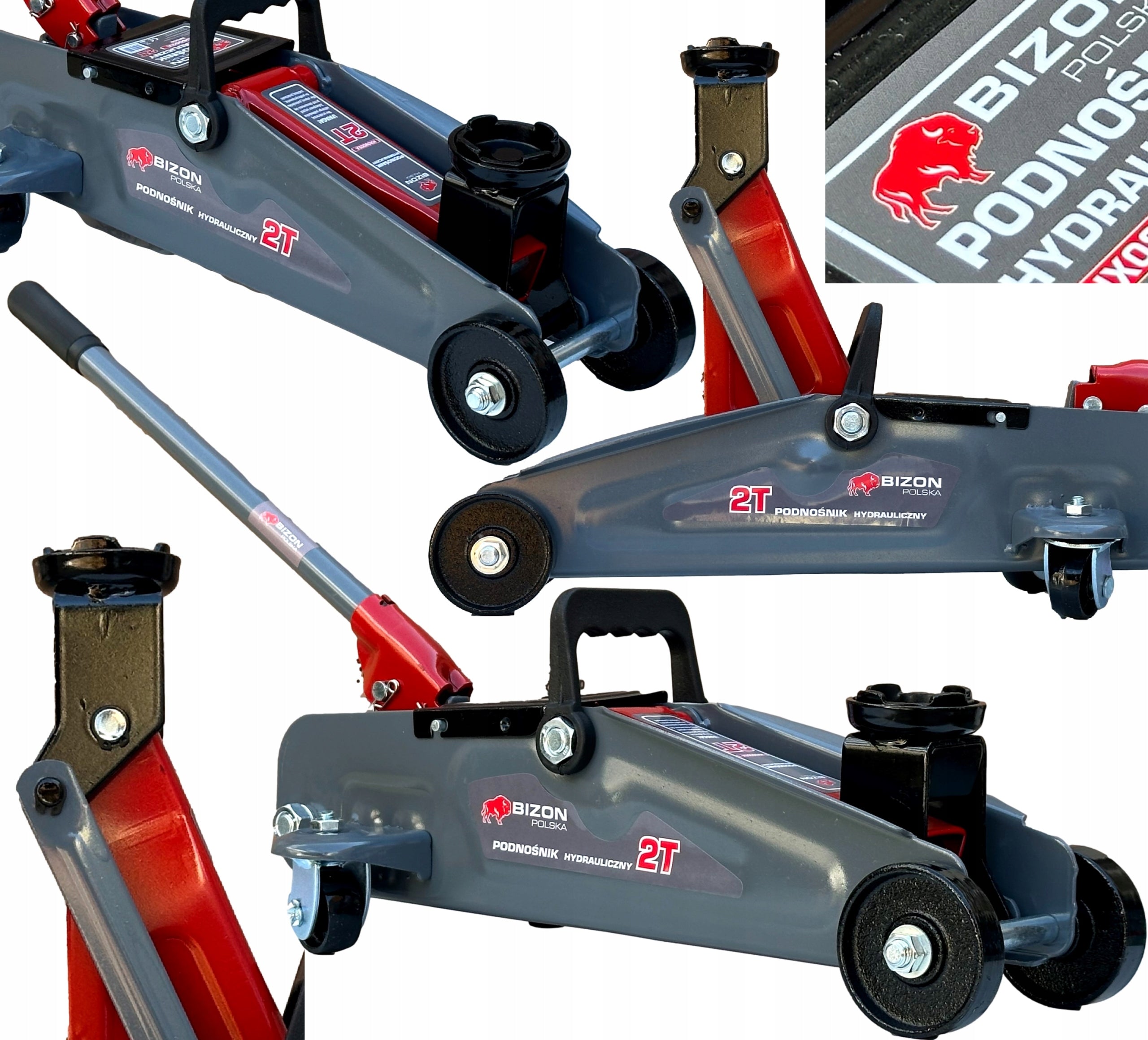 CAR LIFT HYDRAULIC FROG JACK 2000KG 2T 135-335MM BISON