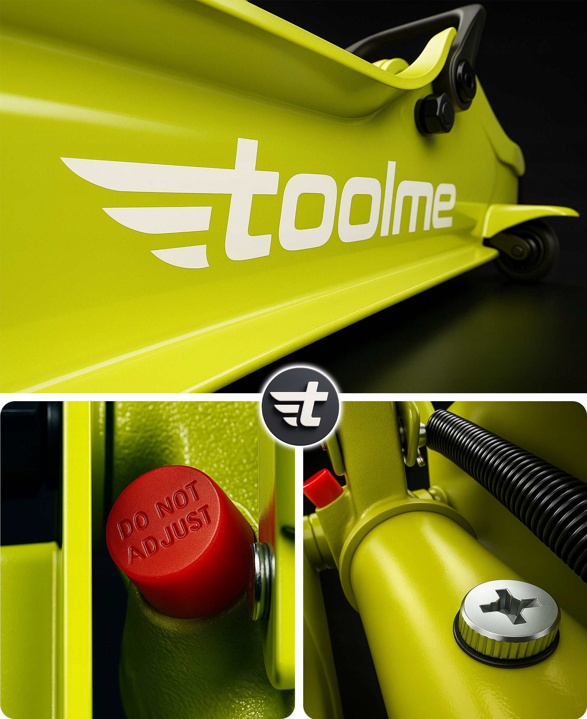 CAR LIFT HYDRAULIC FROG JACK 2500KG 2.5T TOOLME TM006 Brand Toolme