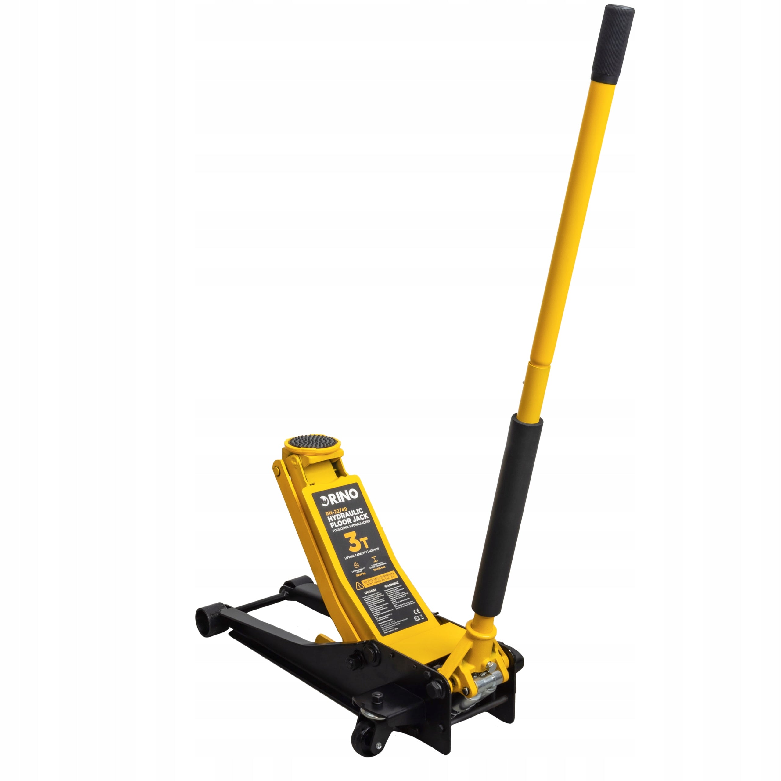 CAR LIFT HYDRAULIC FROG RINO JACK 3 TONS LOW PROFILE Maximum lifting height 510 mm
