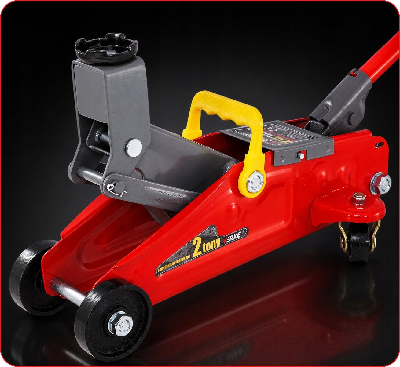 CAR LIFT HYDRAULIC JACK FROG LOW PROFILE LOW 2T Brand Verke