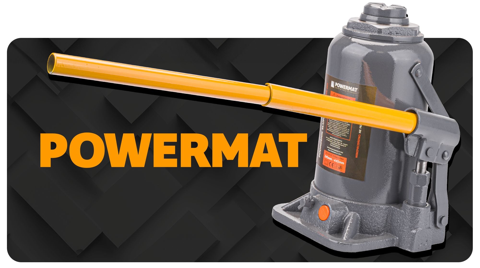 CAR LIFT HYDRAULIC POST BOTTLE VALVE JACK 20 TONS Brand Powermat