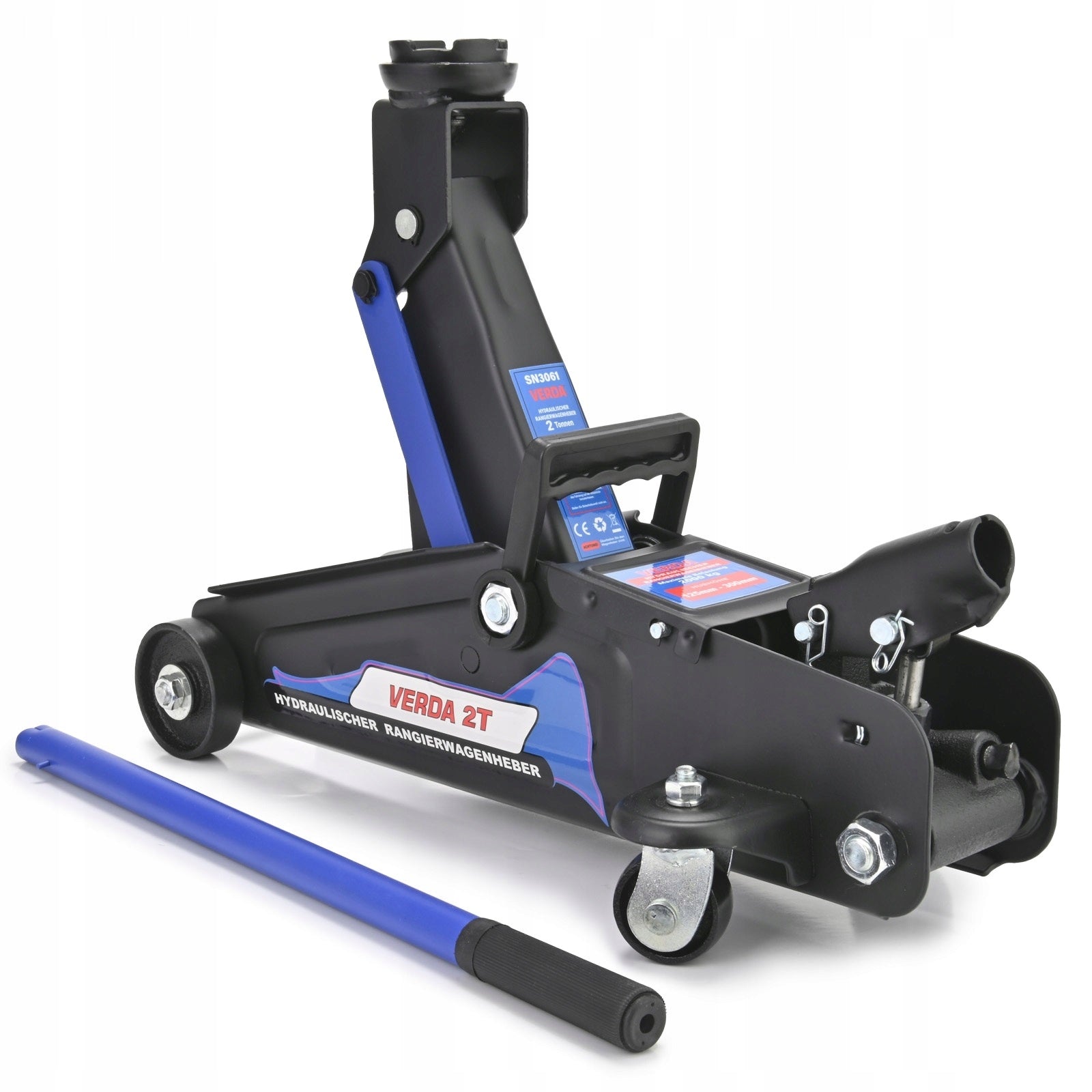 CAR LIFT IN CASE 2T HYDRAULIC LOW PROFILE FROG + RUBBER Manufacturer code SN3060