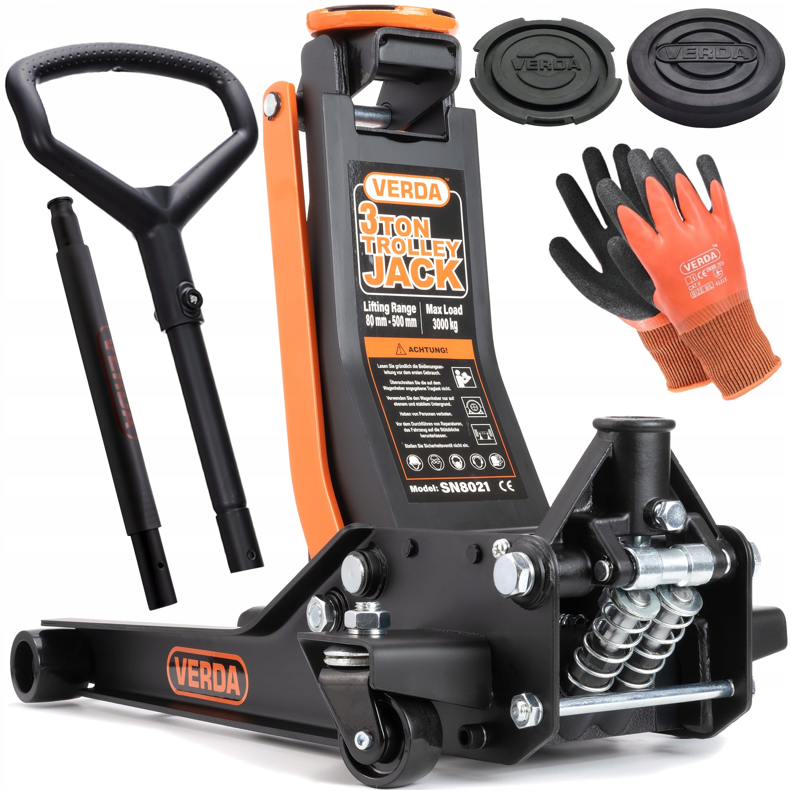 CAR LIFT LOW PROFILE FROG 3T 2-PISTON COMFORTABLE HANDLE TYPE D