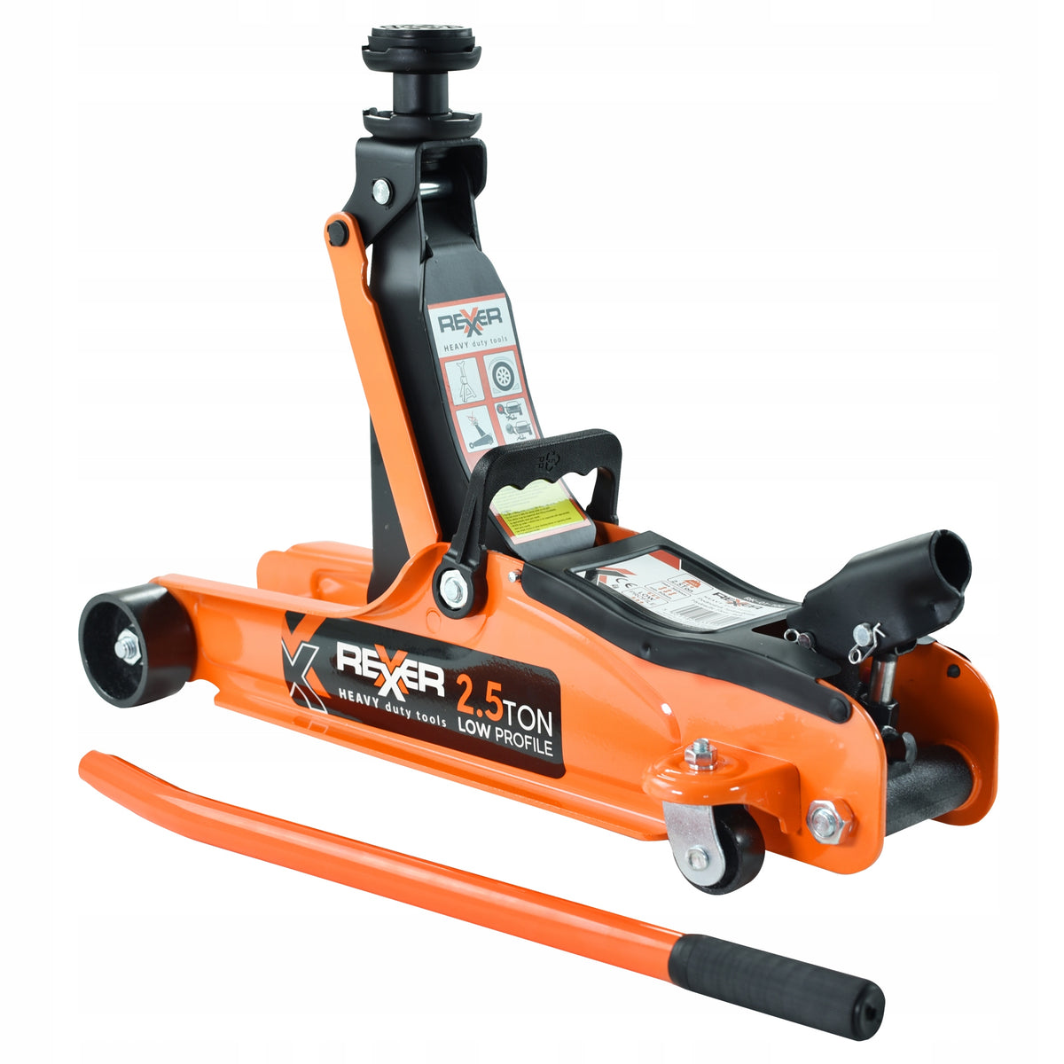 CAR LIFT LOW PROFILE HYDRAULIC FROG 2,5T MOBILE JACK Brand Rexxer